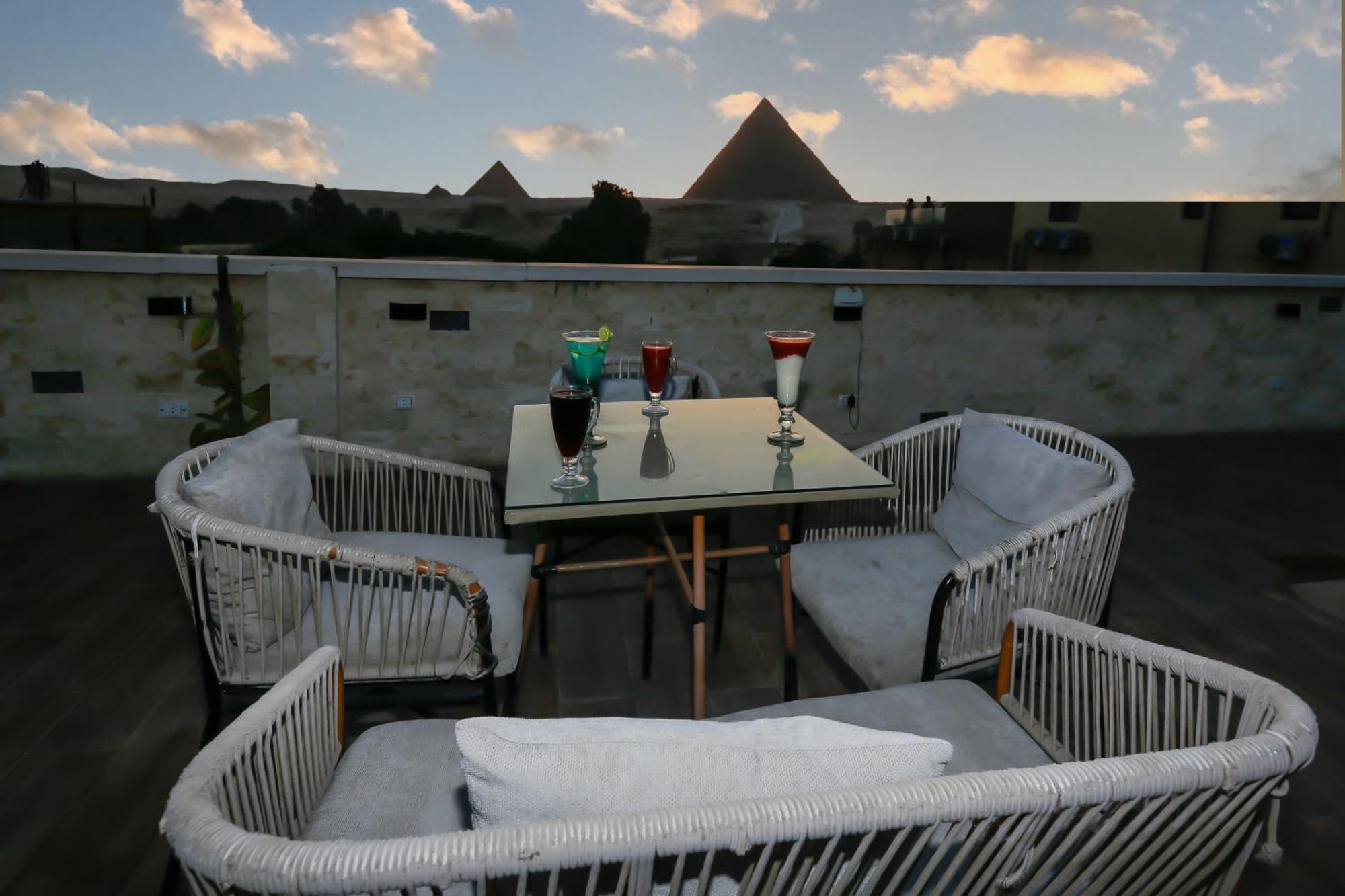 Pyramids Glory Inn Kafrat al Jabal ภายนอก รูปภาพ